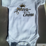 "Princess Emma" Baby Onesie
